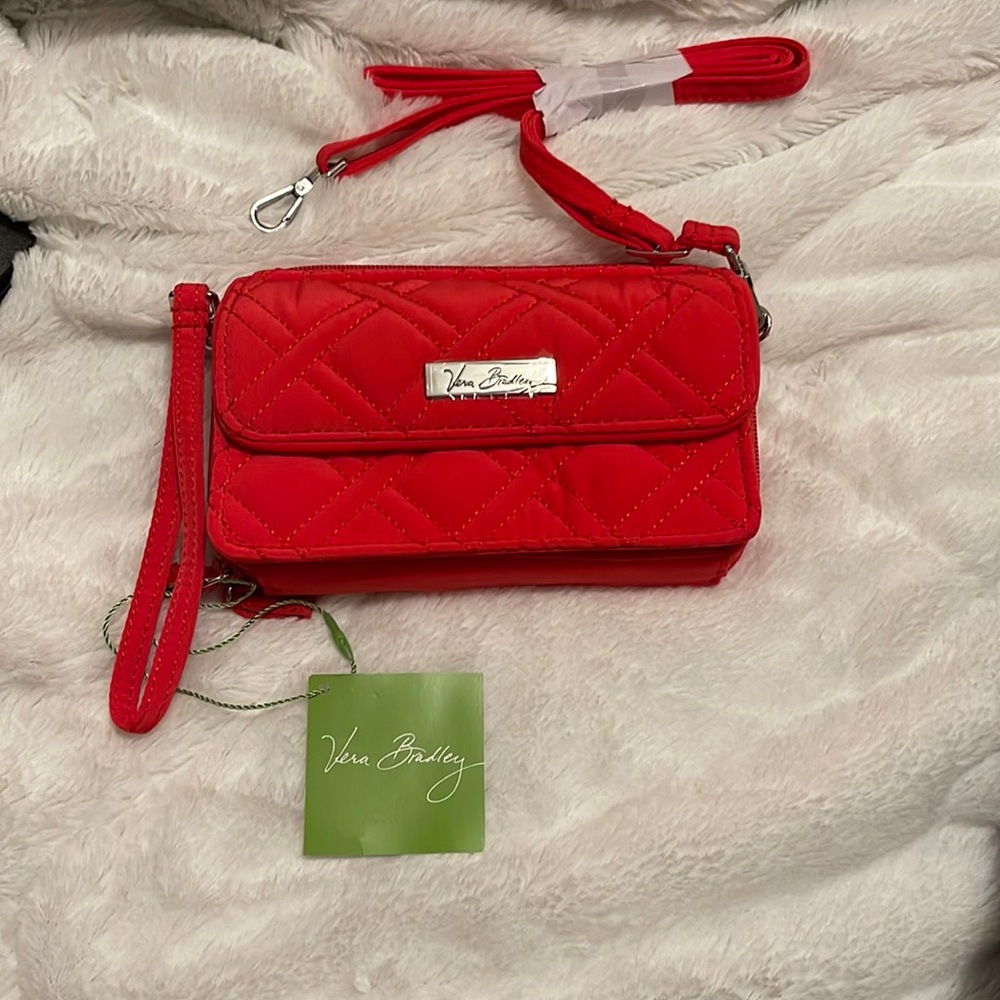 Vera Bradley crossbody wallet